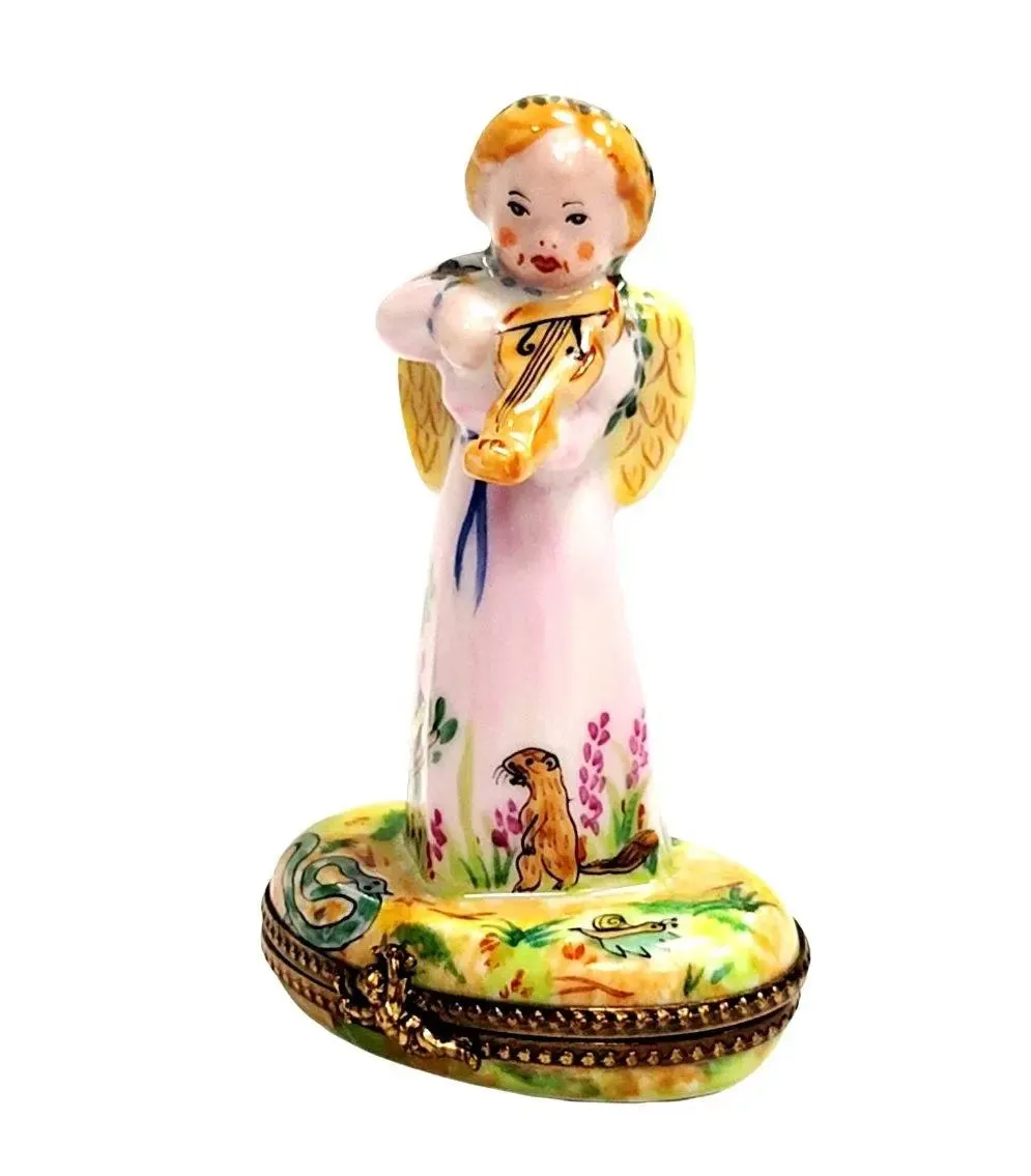 Angel w Violin Garden of Eden