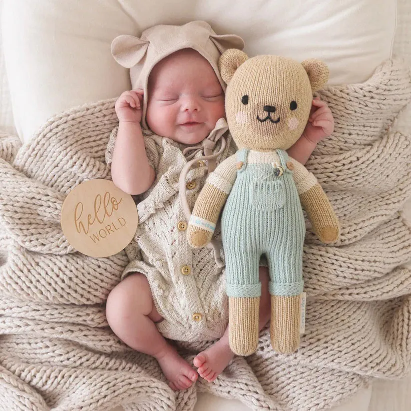 CUDDLE   KIND - HANDMADE CHARLIE THE HONEY BEAR (20")