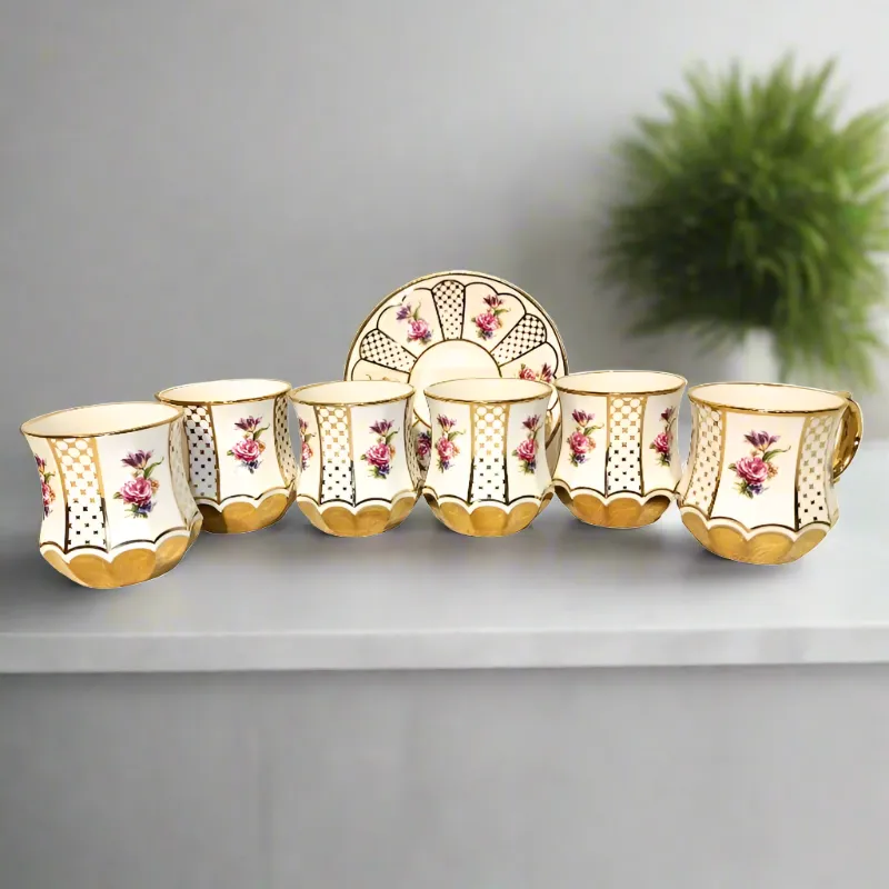 Cup Saucer Set (Set of 6)