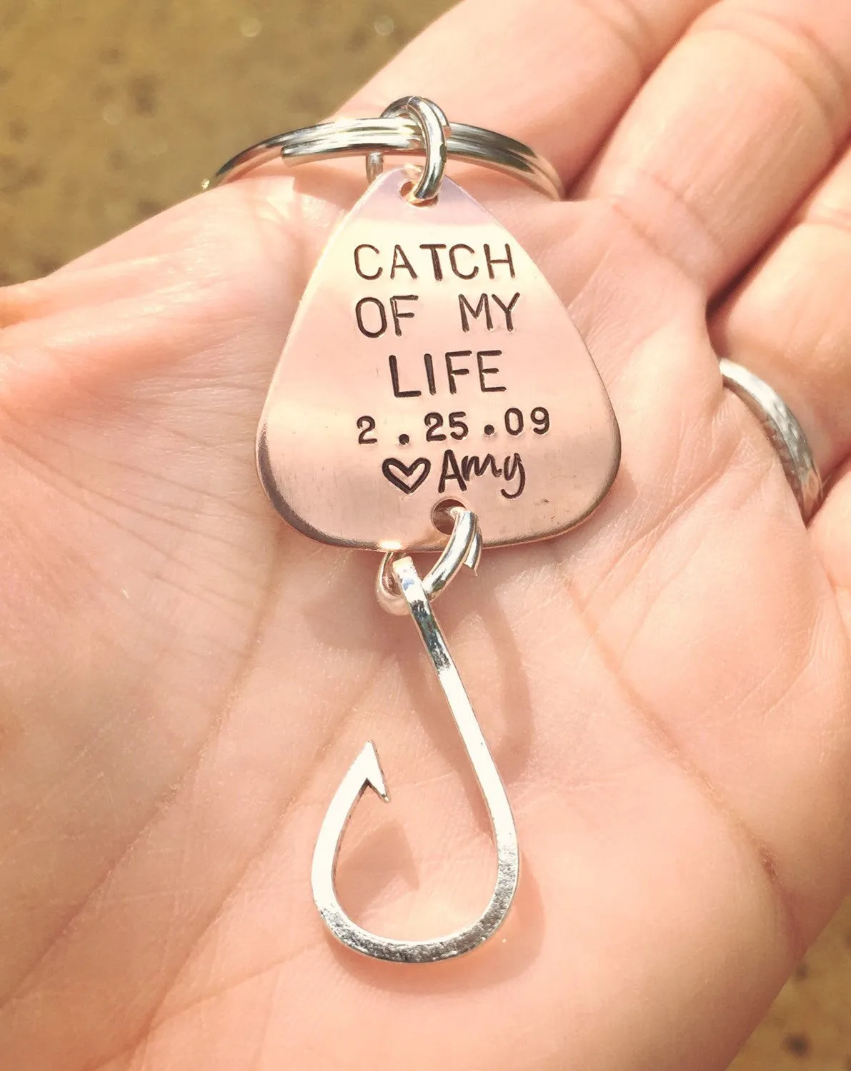 Fishing Keychain , Boyfriend Gifts