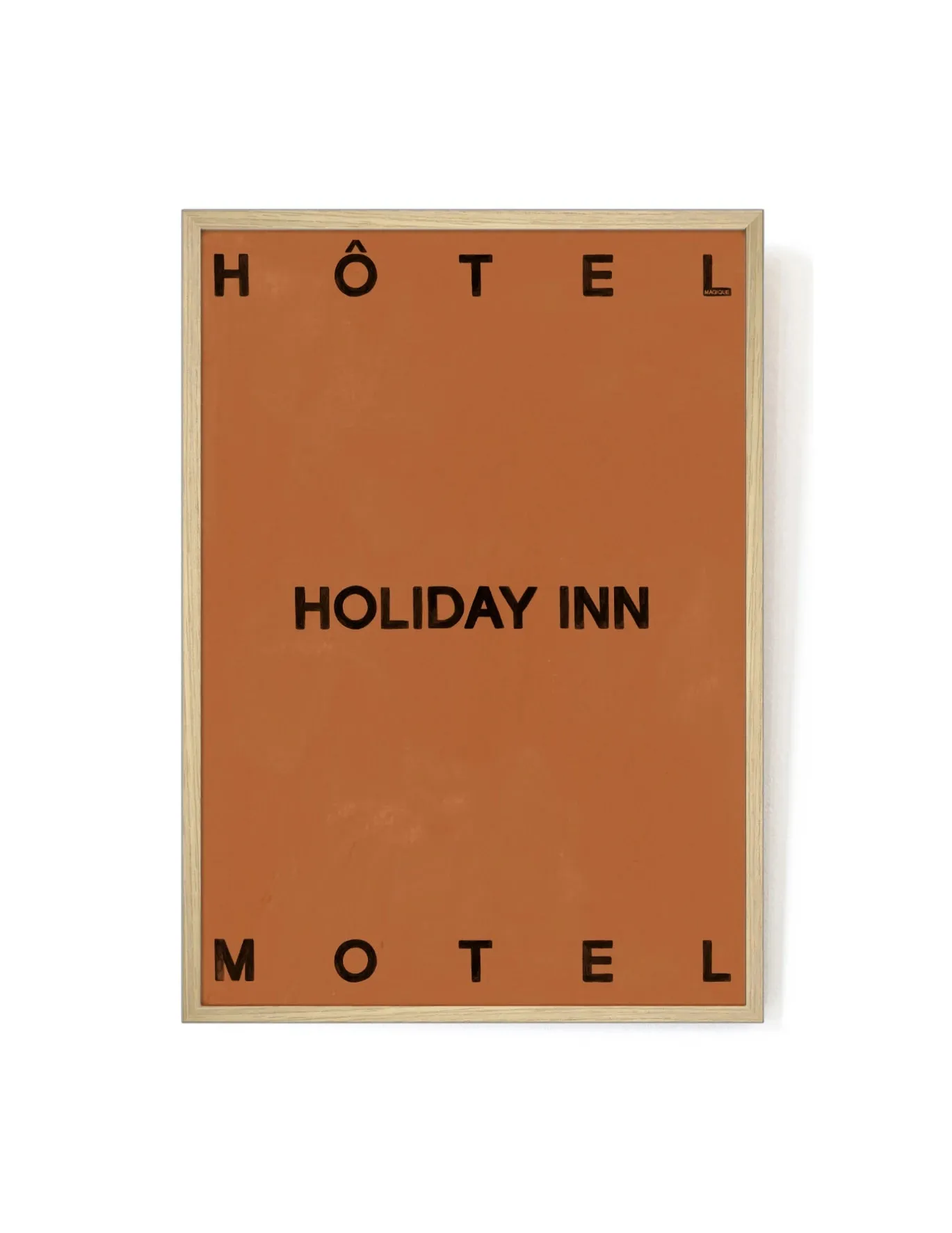 Htel Magique - Holiday Inn Orange -Art Print
