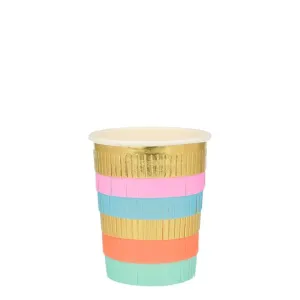Meri Meri Rainbow Fringe Party Cups