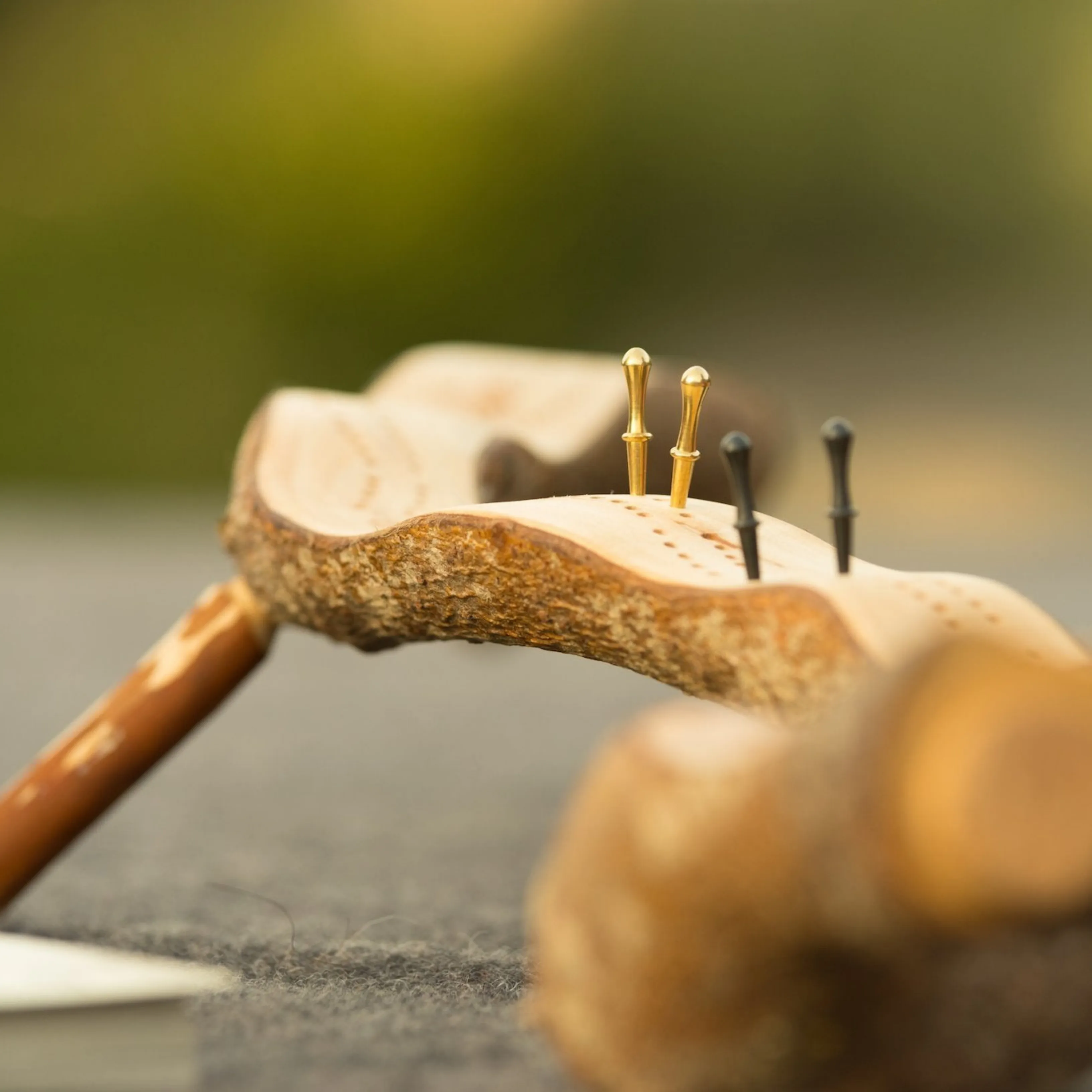 One-of-a-Kind Foraged Wood Cribbage Boards