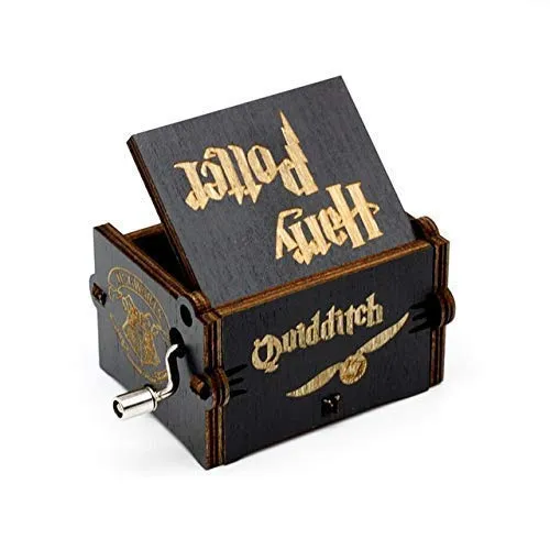 PATPAT® Harry-Potter Music Box, Wooden Classic Music Box with Hand Crank Birthday Gifts for Girls Boys Diwali Gifts for Kids Friends Family