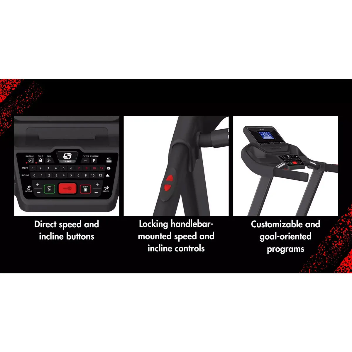 Spirit XT285 Folding Treadmill